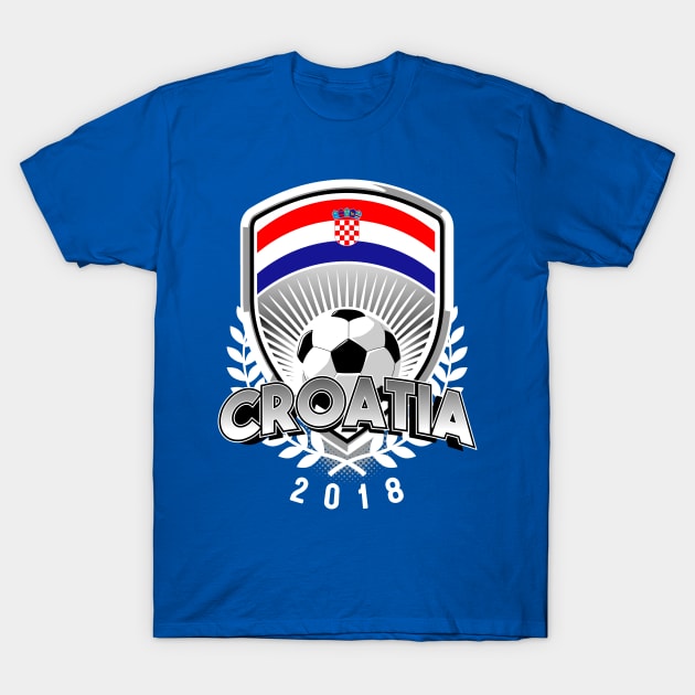 Croatia Soccer 2018 T-Shirt by Styleuniversal